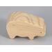 Wood Toy Pig Cutout Handmade Unfinished Unpainted And Ready To Paint Freestanding From My Itty Bitty Animal Collection