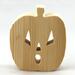 Wood Jack-O-Lantern Cutout Handmade Unfinished Unpainted, Ready To Paint Use For Toys Crafts Or Halloween Decoration