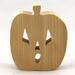 Wood Jack-O-Lantern Cutout Handmade Unfinished Unpainted, Ready To Paint Use For Toys Crafts Or Halloween Decoration