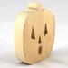 Wood Jack-O-Lantern Cutout Handmade Unfinished Unpainted, Ready To Paint Use For Toys Crafts Or Halloween Decoration