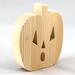 Wood Jack-O-Lantern Cutout Handmade Unfinished Unpainted, Ready To Paint Use For Toys Crafts Or Halloween Decoration