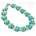 Blue Green Shell Bracelet