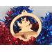 Wood 3D Angels and Tree Christmas Tree Ornament Handmade And Finished