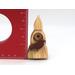 Handmade Wood Birdhouse Ornament Collectable Christmas Tree Ornament shapeed like a Christmas tree. Made from select-grade hardwoods, hand-sanded, and finished with a custom blend of oils and waxes using traditional woodworking tools.