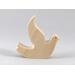 Handmade Wood Toy Dove Cutout, Stackable, Unfinished, Unpainted, and Ready to Paint, From My Itty Bitty Animal Collection