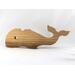 Ocean Animal Stacking Puzzle, Whale, Crabs, Octopus, Fish. Handmade from Select Grade Hardwood and Finished With Mineral Oil And Beeswax