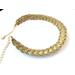 Reverse side of golden grass choker