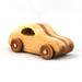 Handmade Wood Toy Car Classic In the Style Of A '57 Bug Made From Laminated Hardwood And Hand Finished With Polyurethane From My Play Pal Collection