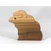 Handmade Wood Sheep Family Stacking Puzzle Includes A Ram Ewe and Three Lambs