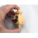 Handmade Wood Miniature Birdhouse Ornament crafted using only the finest select hardwoods and traditional woodworking tools. Each ornament is individually finished with a blend of mineral oil and beeswax to bring out the natural beauty of the wood.