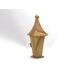 Birdhouse Ornament Christmas Tree Decoration Handmade From Select Grade Hardwoods And Finished With A Blend of mineral oil and waxes that enhance the beauty of the wood and provide durable protection.