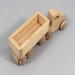 Handmade Wood Toy Semi Tractor Trailer Truck Crafted from Unfinished Bare Wood From My Play Pal Collection