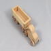 Handmade Wood Toy Semi Tractor Trailer Truck Crafted from Unfinished Bare Wood From My Play Pal Collection