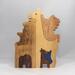 Safari Animal Puzzle, Handmade From Premium Hardwood Wood and Hand Finished, Free Standing, Standalone, and Stackable