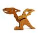 Wood Toy Dinosaur Pterodactyl Figurine Handmade and Finished With A Custome Blend Mineral Oil and Beeswax From My Buddies Dinos Collection