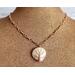 Seashell Tree of Life Copper Necklace