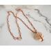Seashell Tree of Life Copper Necklace