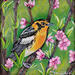 Blackburnian Warbler Bird original artwork
