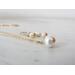 Pearl Necklace and Earring Holiday Gift Set