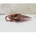 Jasper Arrowhead Copper Wire Wrapped Pendant