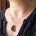 Azurite and Chrysocolla Sterling Silver Necklace