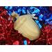 Handmade Wood Birdhouse Ornament Collectable Christmas Tree Ornament shapeed like a Christmas tree. Made from select-grade hardwoods, hand-sanded, and finished with a custom blend of oils and waxes using traditional woodworking tools.