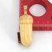 Handmade Wood Birdhouse Ornament Collectable Christmas Tree Ornament shapeed like a Christmas tree. Made from select-grade hardwoods, hand-sanded, and finished with a custom blend of oils and waxes using traditional woodworking tools.
