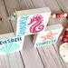 Sea Life Mini Summer Sign Trio, Seahorse, Seashell & Starfish