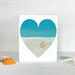 Beachy Valentine Sign, Coastal Valentine’s Day Sign, Heart Shape Coastal Decor, Beach House Sign, Love The Beach Sign, 3D Sand and Starfish Art, Beach Lover Gift, Coastal Tray, Beach Inspired