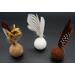 Feather Ball Cat Toys