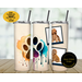 20 oz personalized photo tumbler, photo tumblers, insulated travel cup, stainless steel tumbler, pet animal lover cups, new parents gift cup, newlywed tumblers, mothers fathers day gift, anniversaries Valentine's birthday present, vacation  camping tumbler