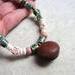 Handmade Sea bean womans necklace