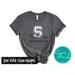 Customized School Spirit Shirts for Coaches, Personalized Team Shirt, School Letters and Team Colors, Custom Mascot Game Day Shirt, Coach Appreciation Gift