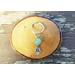Green Aventurine and Pyrite Money Amulet Hamsa Keychain by Rock My Zen