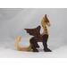 Handmade Wood Dragon Fantasy Animal Toy Figurine Made From Select Grade Hardwoods and Finished with Oil and Bees Wax