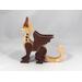 Handmade Wood Dragon Fantasy Animal Toy Figurine Made From Select Grade Hardwoods and Finished with Oil and Bees Wax