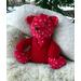 Red memory Bear with Red Sweater