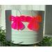 Bow hoop earrings