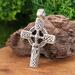 925 Sterling Silver Celtic Irish Cross Necklace
