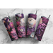 Purple Floral 20oz Tumbler, 3D Flower Design