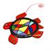 Sea Turtle Ornament Rainbow Colors