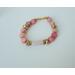 Pink jade gemstone bracelets- Natural Gemstone with Healing Properties