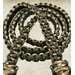 OD green, brown, and camo paracord dog leash 70"