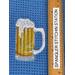 Beer Mug with ruler showing height of design
