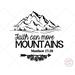 Faith Can Move Mountains SVG and Clipart