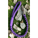Dog Leash ~ Traffic Lead/Short Leash 24" Purple Paracord ~ New ~ Handmade in USA