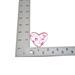 2x2 glass heart