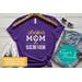 Class of 2025 Senior Band Mom Gifts, Band Mom of a Senior Shirt, Gameday Mascot Shirt in School Colors, Customized Graduation Gift for Marching Band Mom
