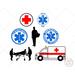 EMT Paramedics SVG and Clipart Bundle