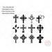 Cross svg, and clipart bundle